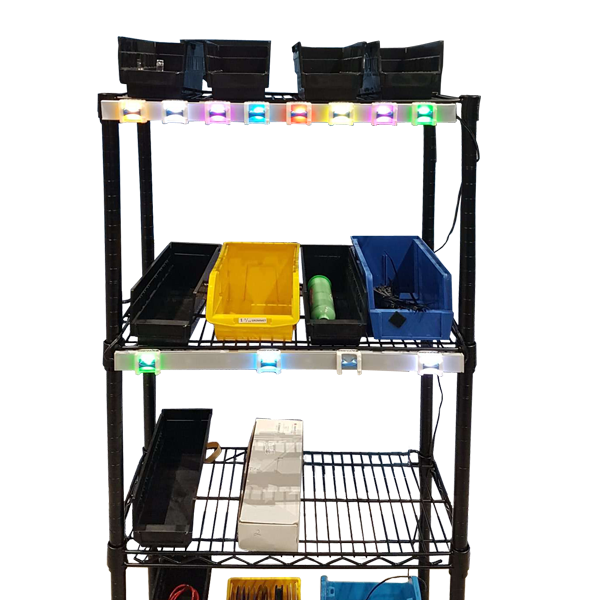 Produktfoto InoBar: Herkömmliches Regal wird in smarte Lagerlösung umgewandelt