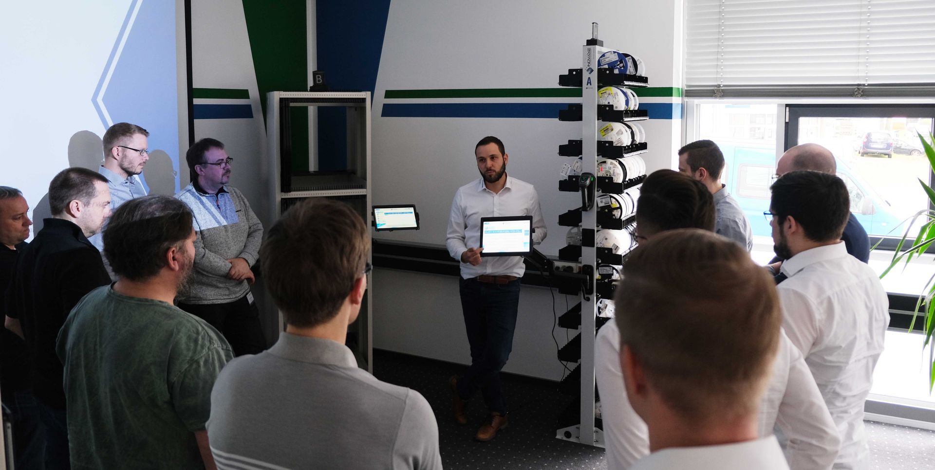 Einblick in einen Vortrag der SmartRep Materialmanagement-Tage