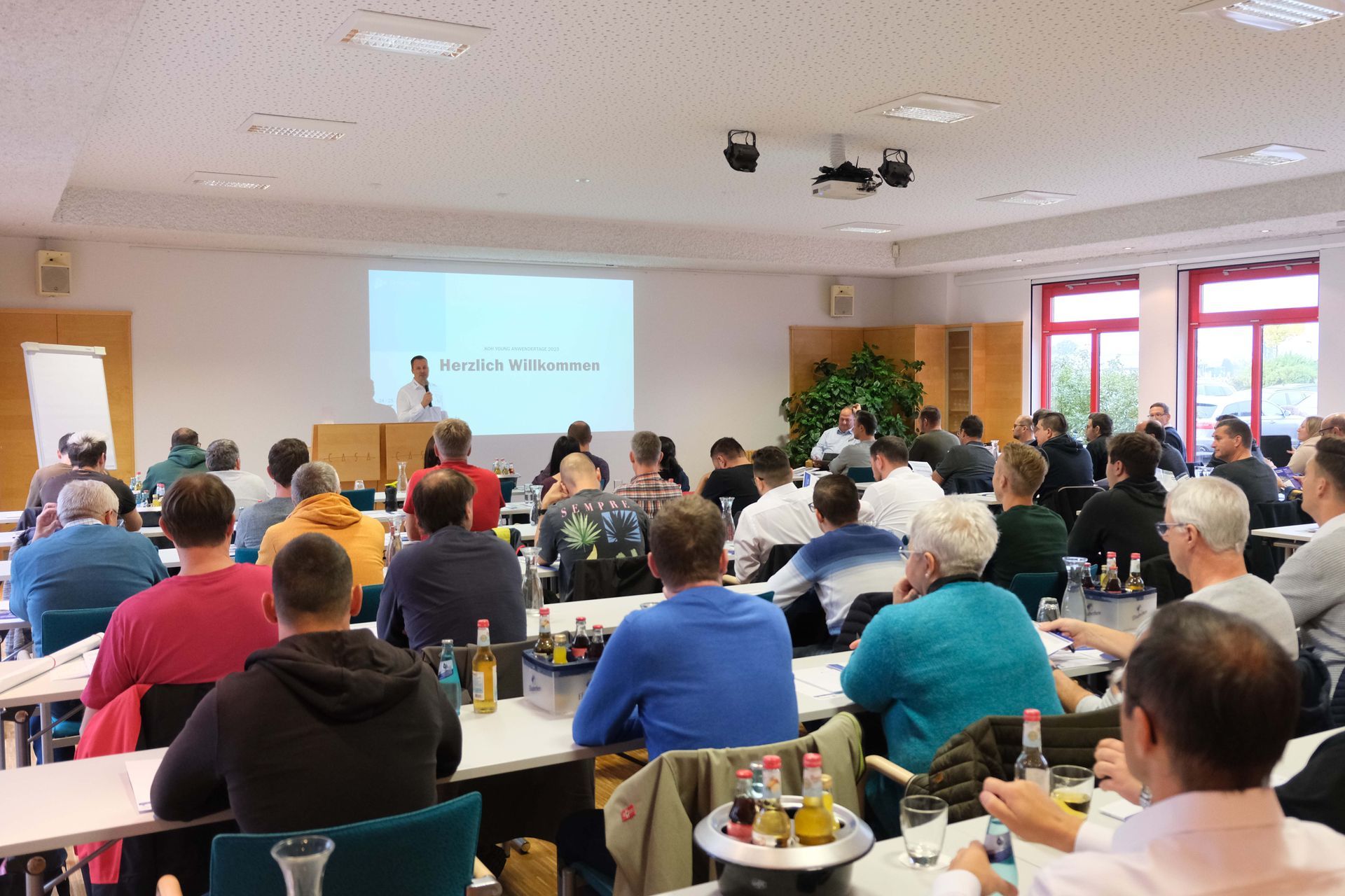 Foto von Vortrag bei den Koh Young Anwendertagen