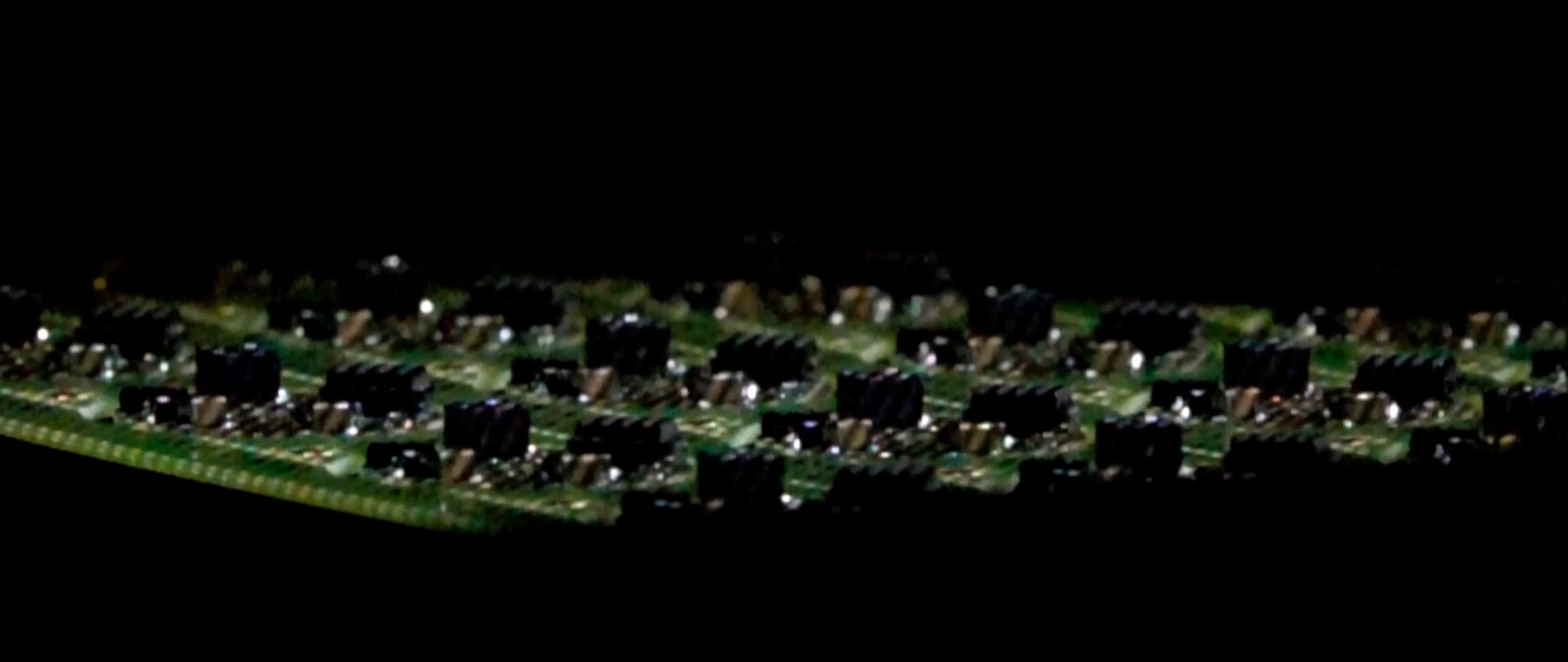 Streifengitterprojektion bei Bauteilinspektion