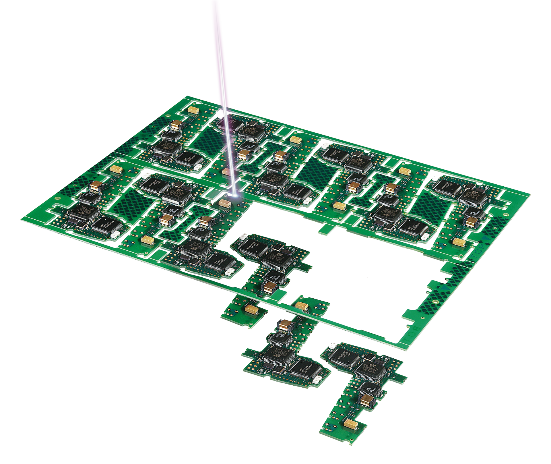 Symbolbild: Laser-Nutzentrennen