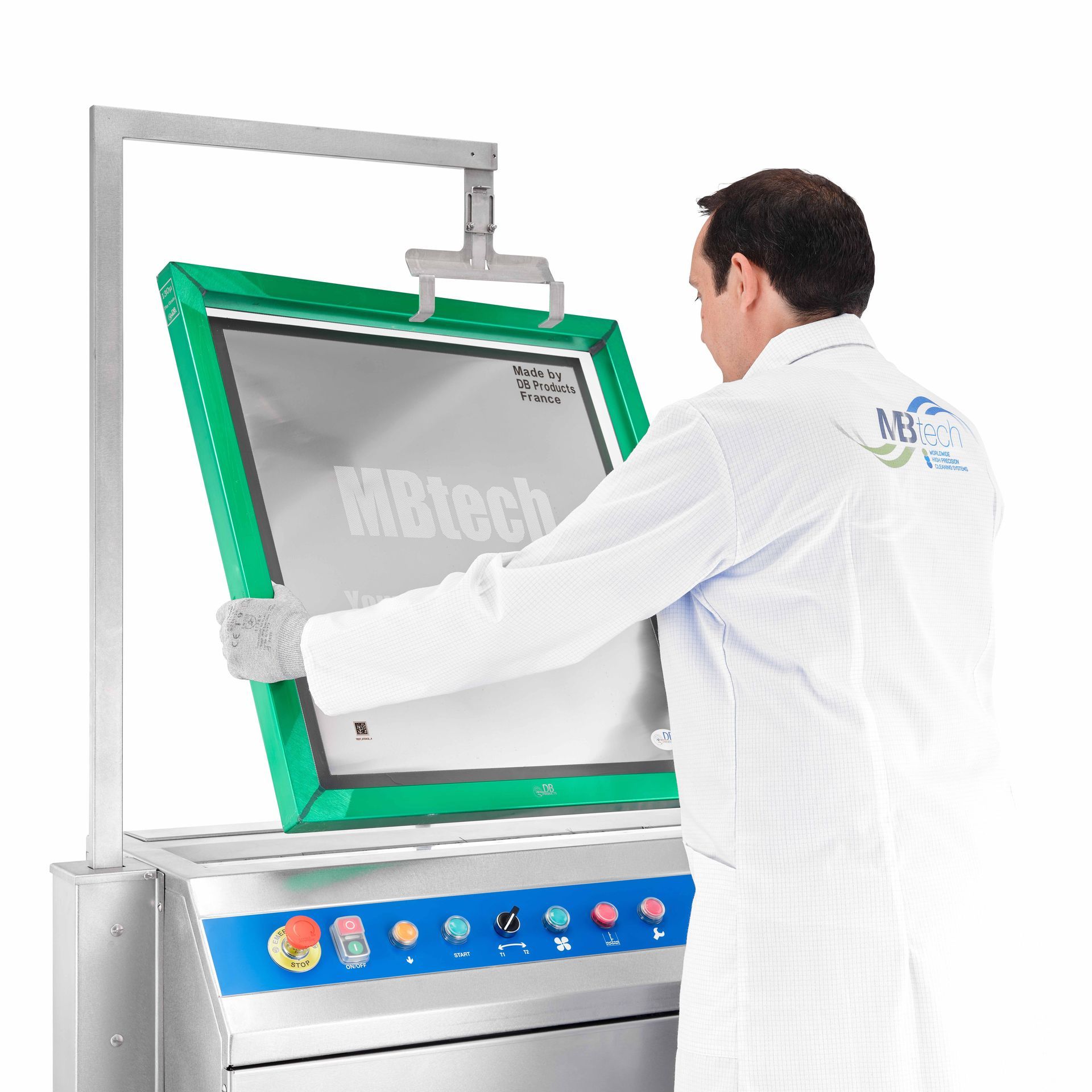 Reinigungssystem für Schablonen von MB Tech