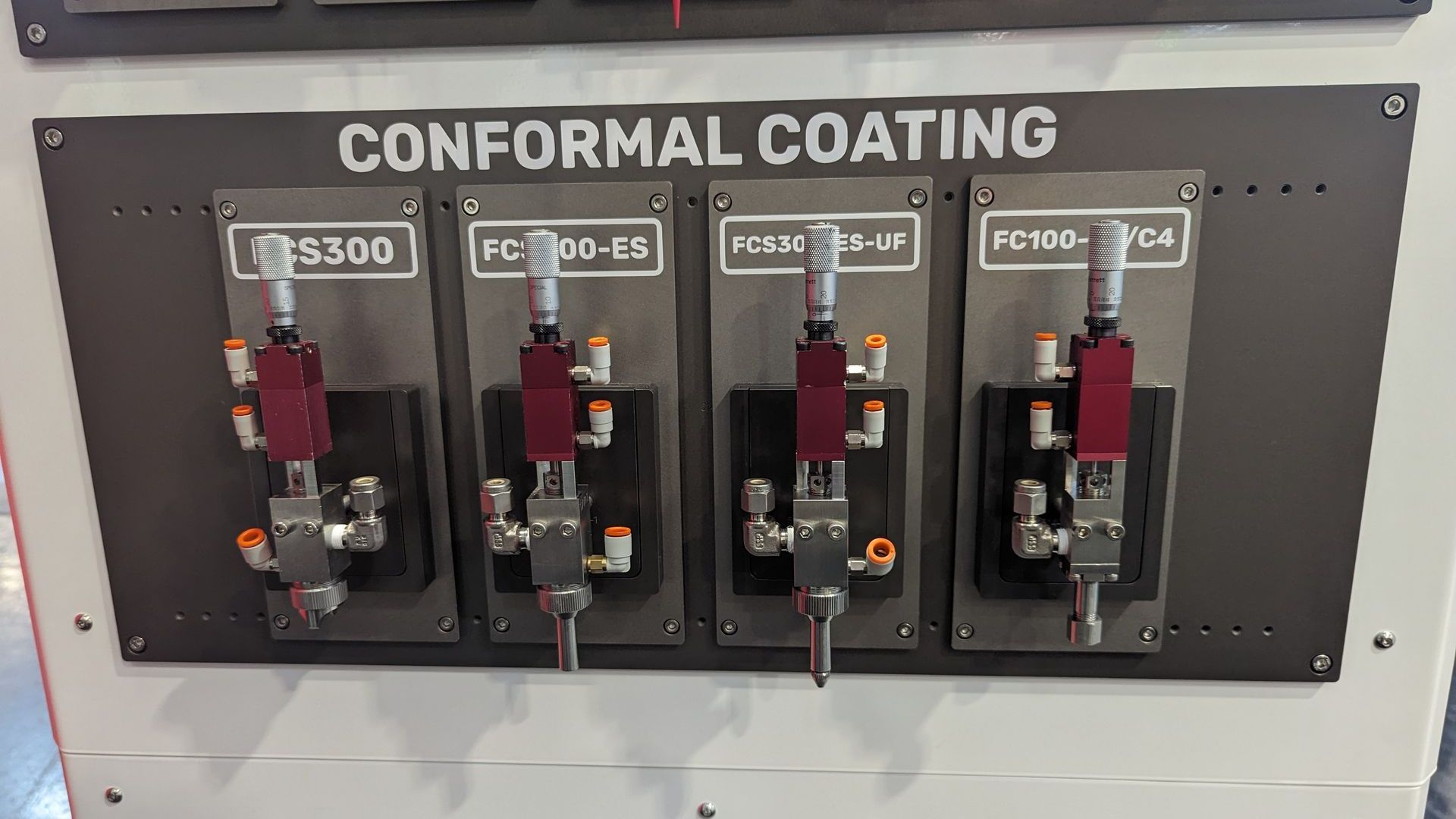 Foto von Coating-Ventilen