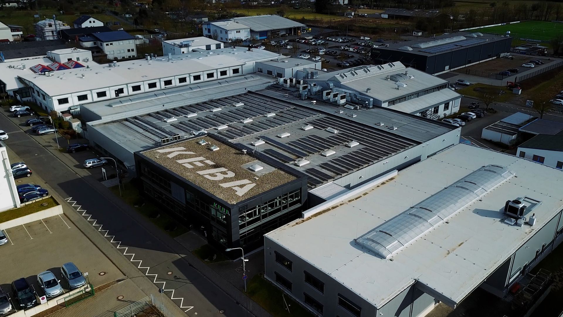 Werksgelände von KEBA Lahnau