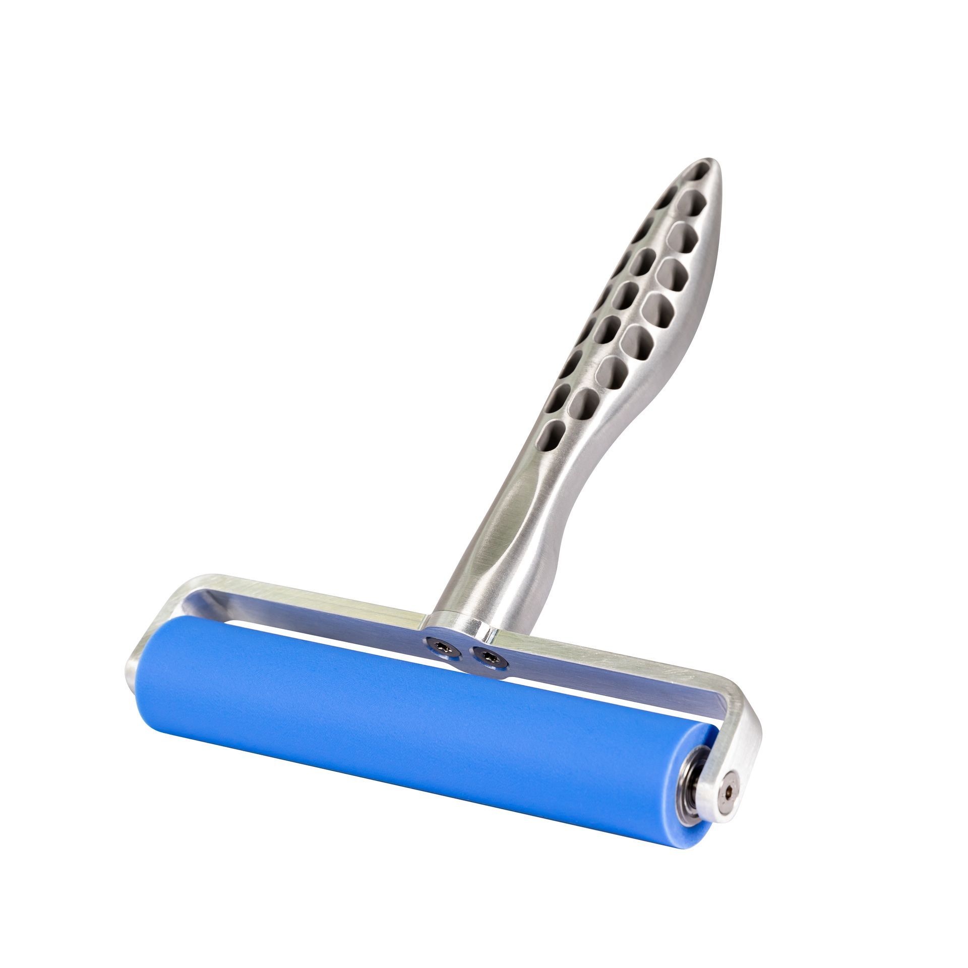 Manual cleaning system for printed circuit boards from Teknek with blue cleaning roller