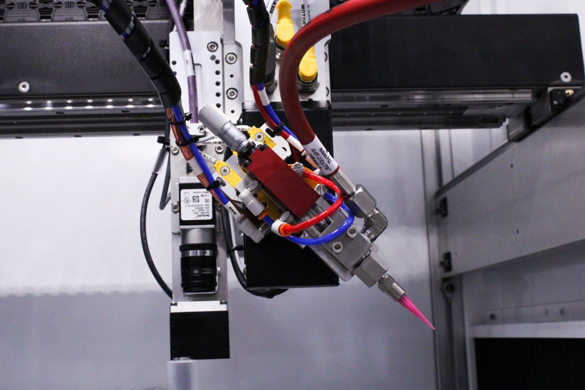 Photo of valve tilt in PVA systems