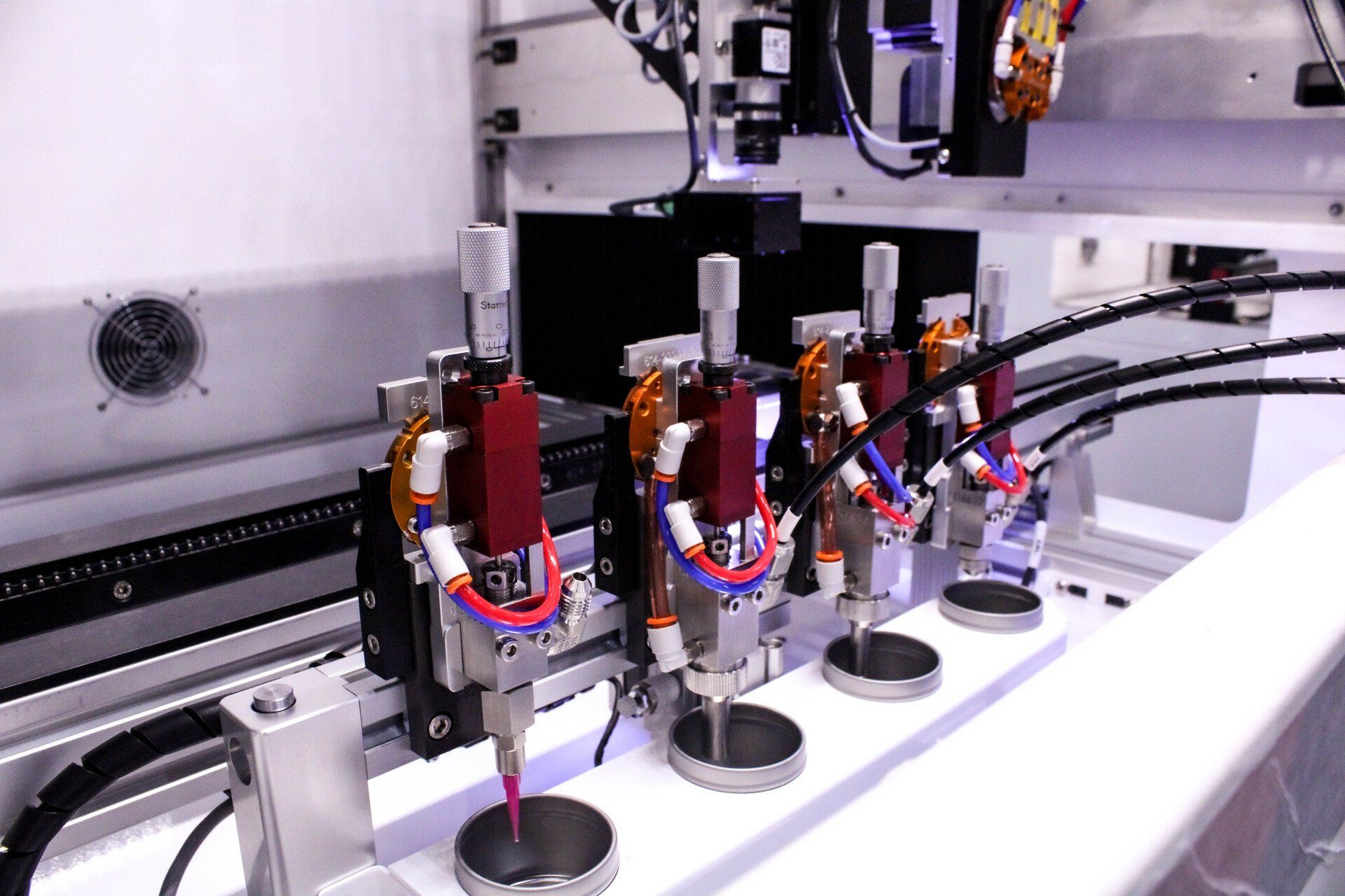 Detailansicht des Tool Changers bei PVA Anlagen