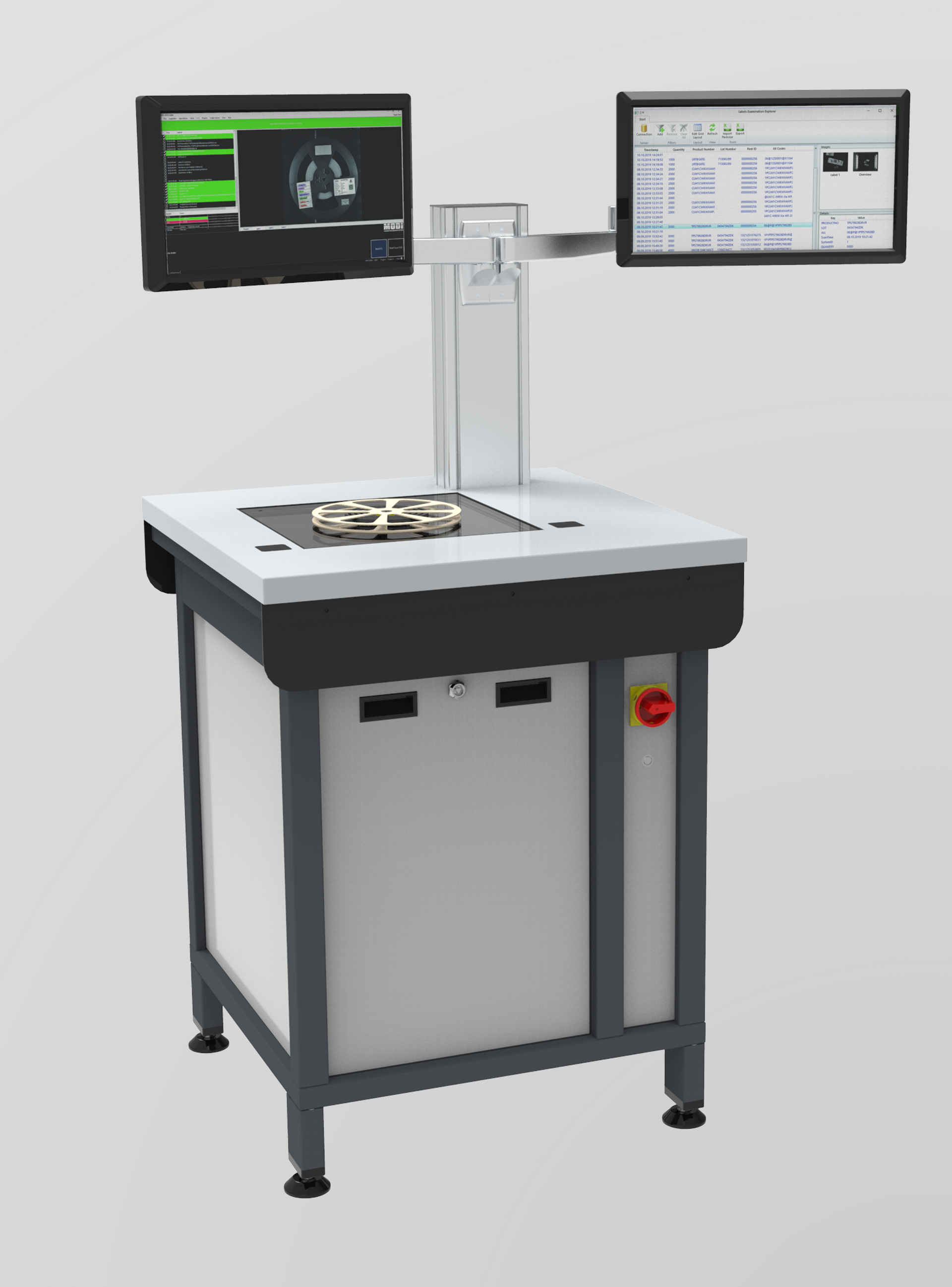 Produktfoto WES V5 smart von MODI mit 2 Monitoren