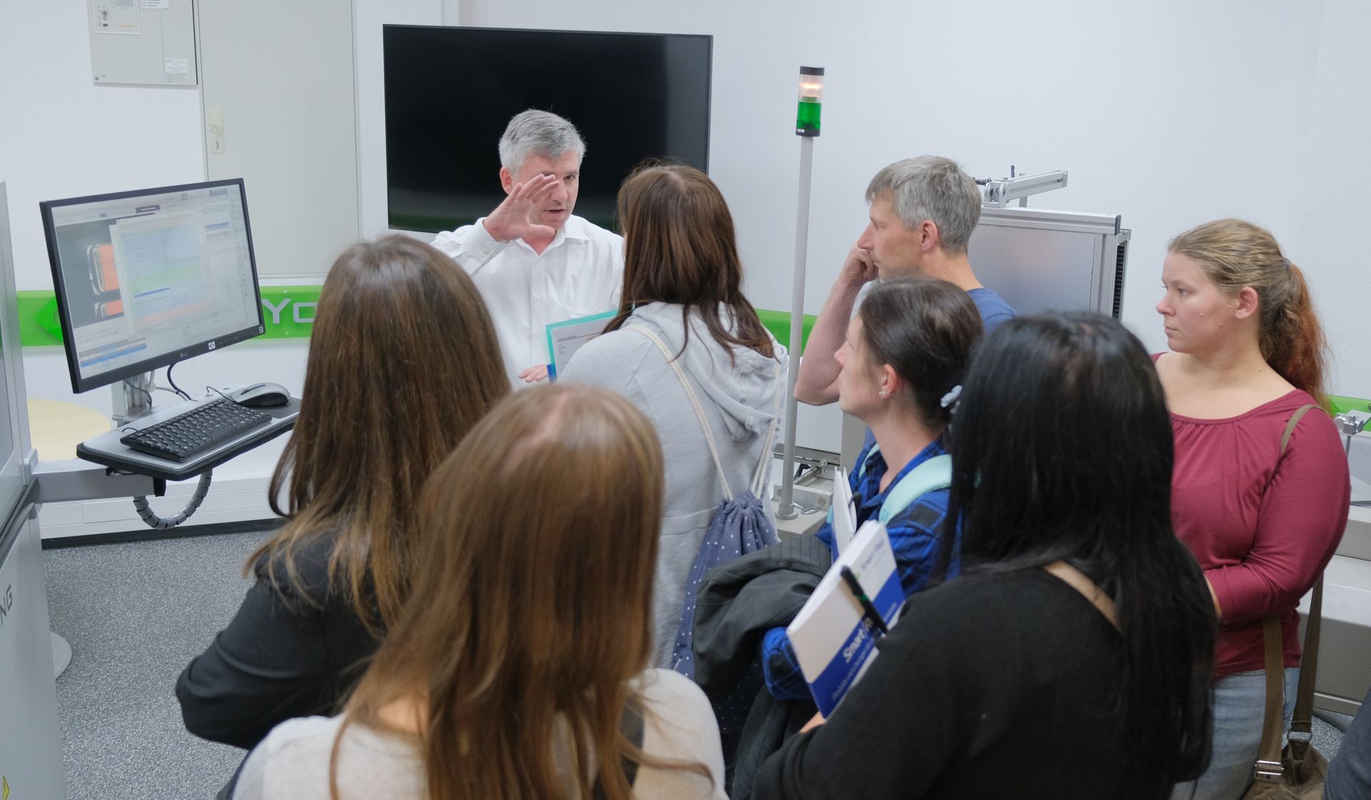 Foto: Einblick in einen Vortrag bei den Koh Young Anwendertagen