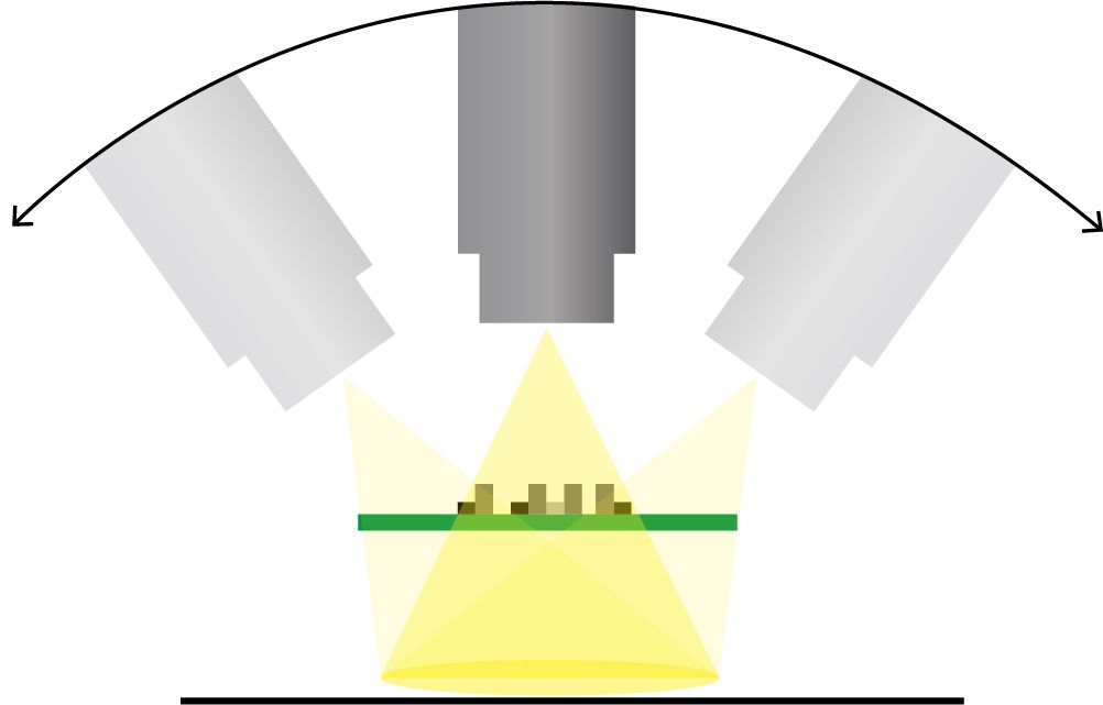 Schematische Zeichnung 2,5D Röntgen Schematische Zeichnung 2,5D Röntgen
