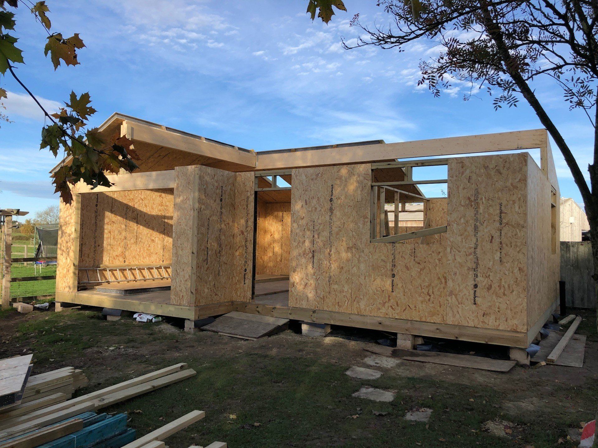Granny annexe with vaulted ceilings