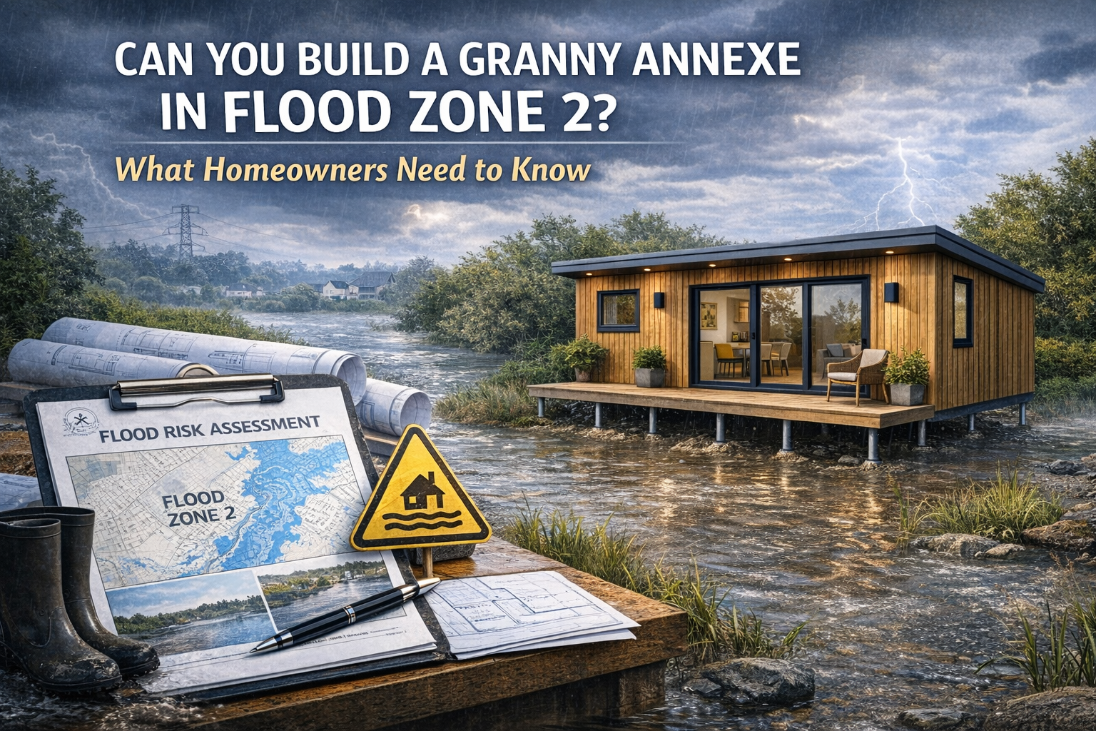 Building a granny annexe in Flood Zone 2?