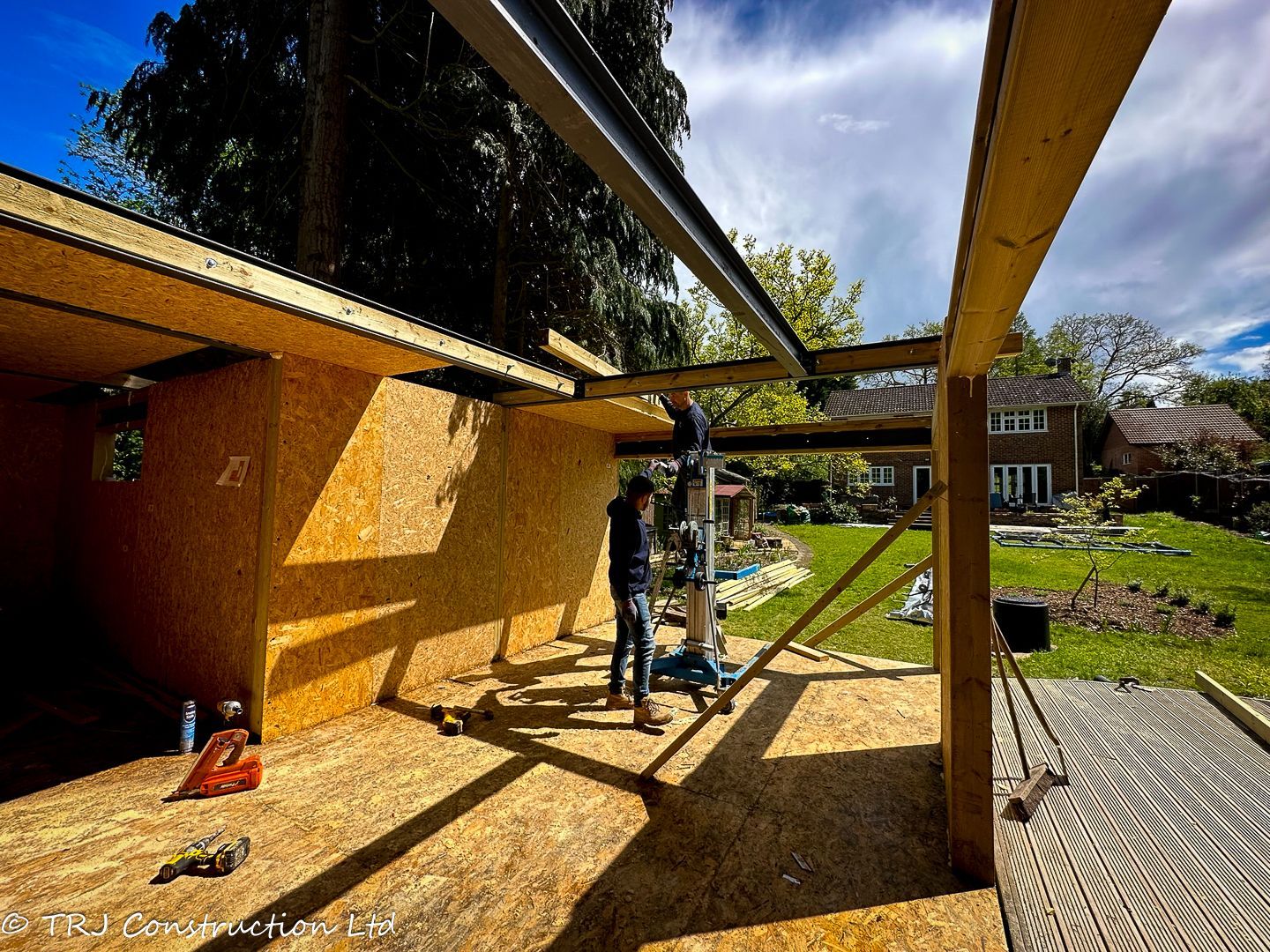 Engineered SIP panels offering strength and superior insulation.