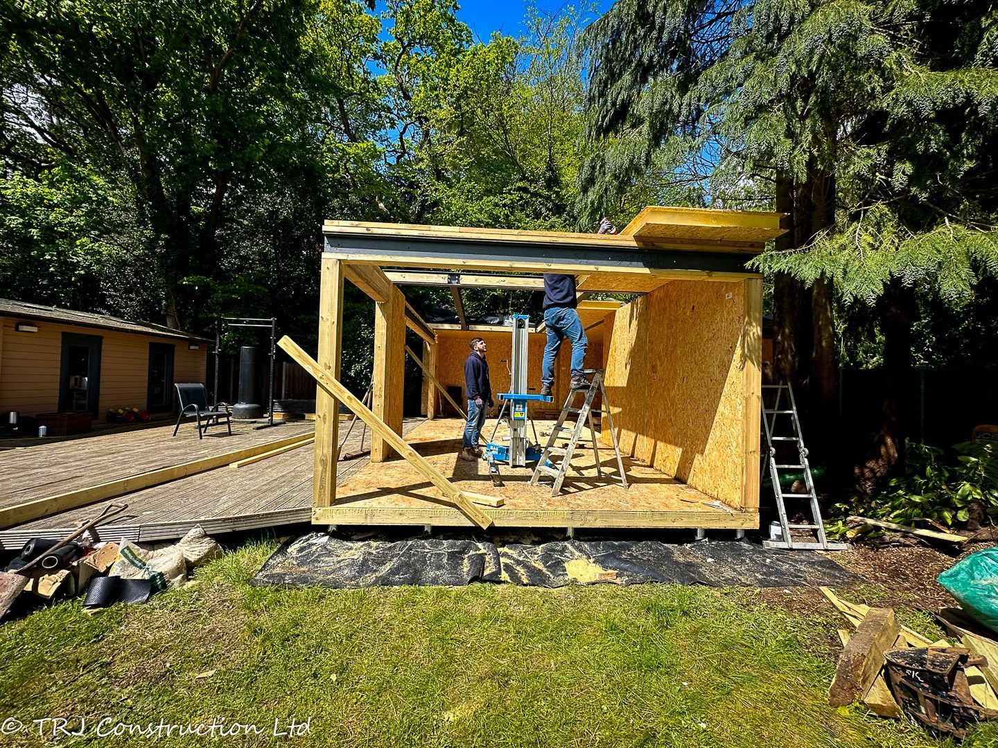 Engineered SIP panels offering strength and superior insulation.