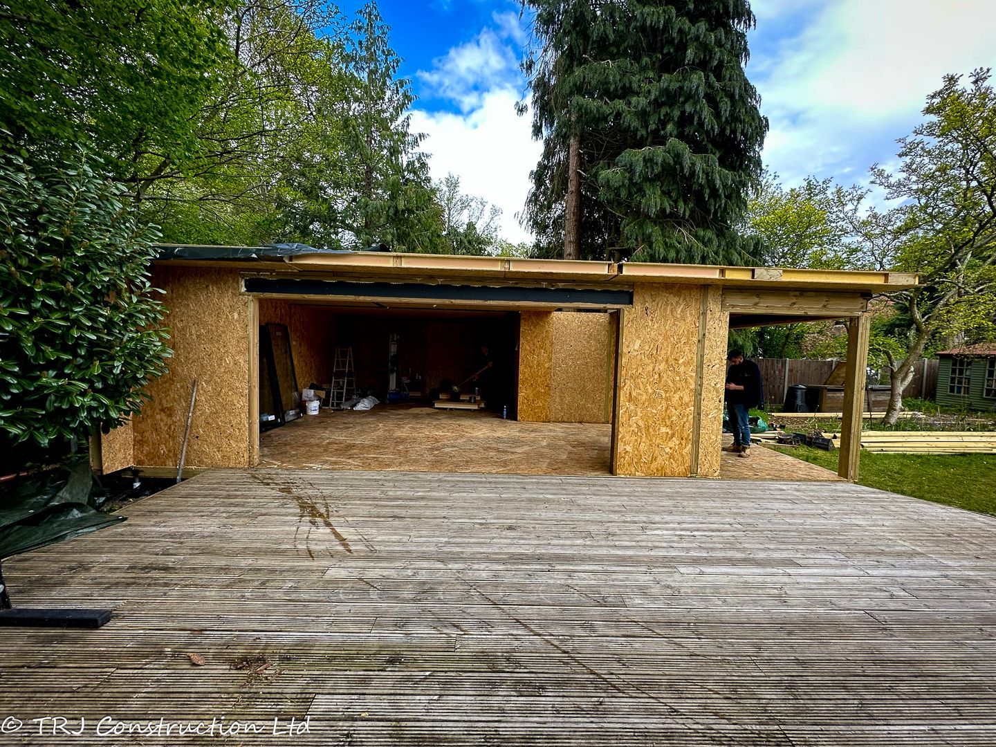 SIP panels designed for low-carbon and passive house construction.