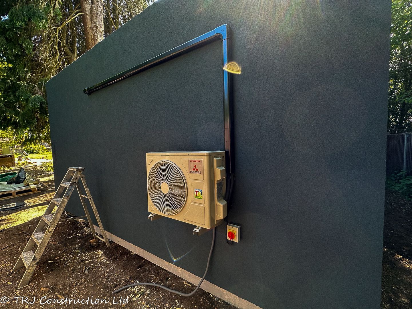 Annexe; garden room; granny annexe; gym; gym garden room; home gym; own gym; own sauna; personal gym room; sauna garden room; sauna room; sip panels; trj construction ltd;