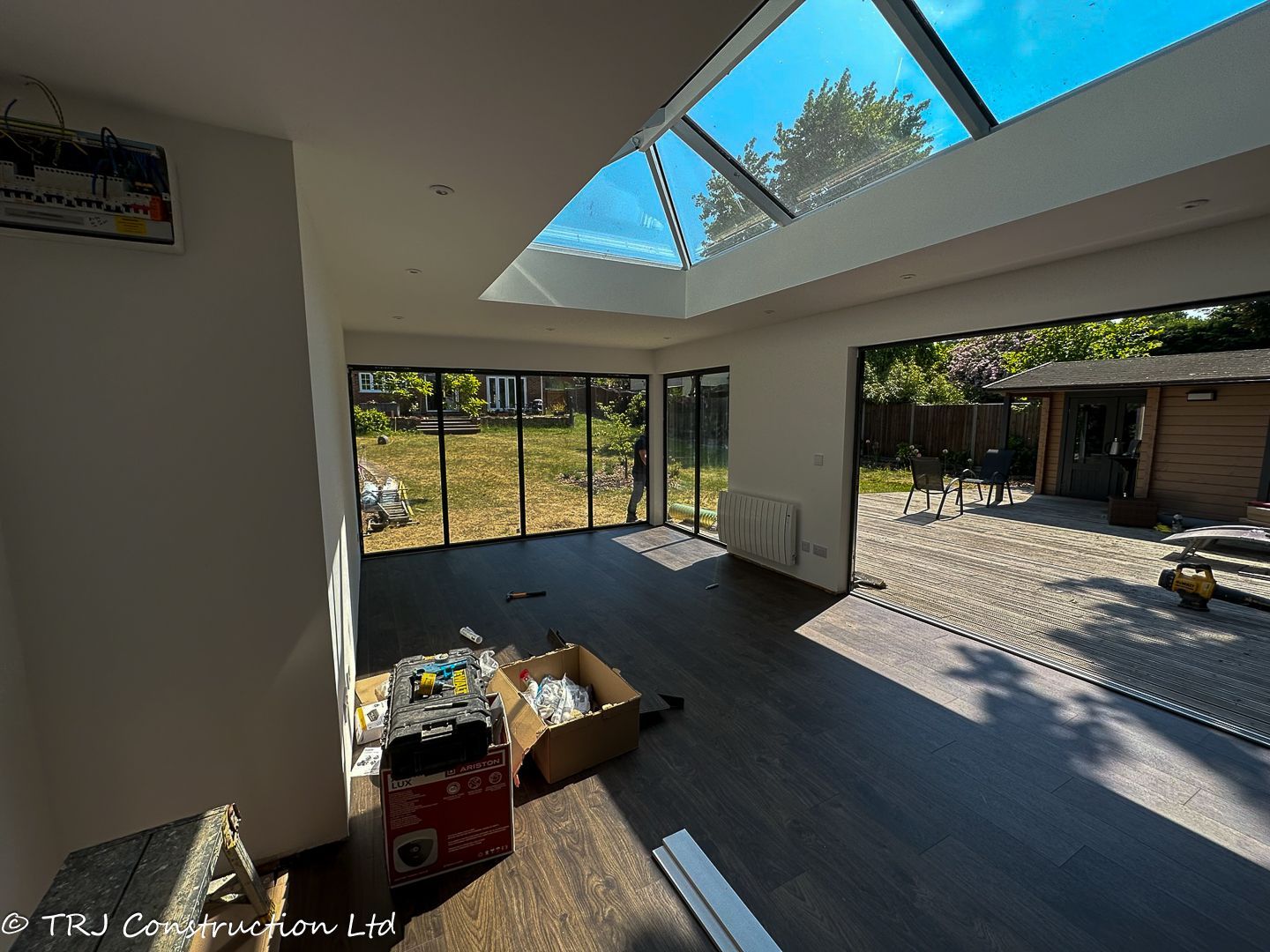 Annexe; garden room; granny annexe; gym; gym garden room; home gym; own gym; own sauna; personal gym room; sauna garden room; sauna room; sip panels; trj construction ltd;