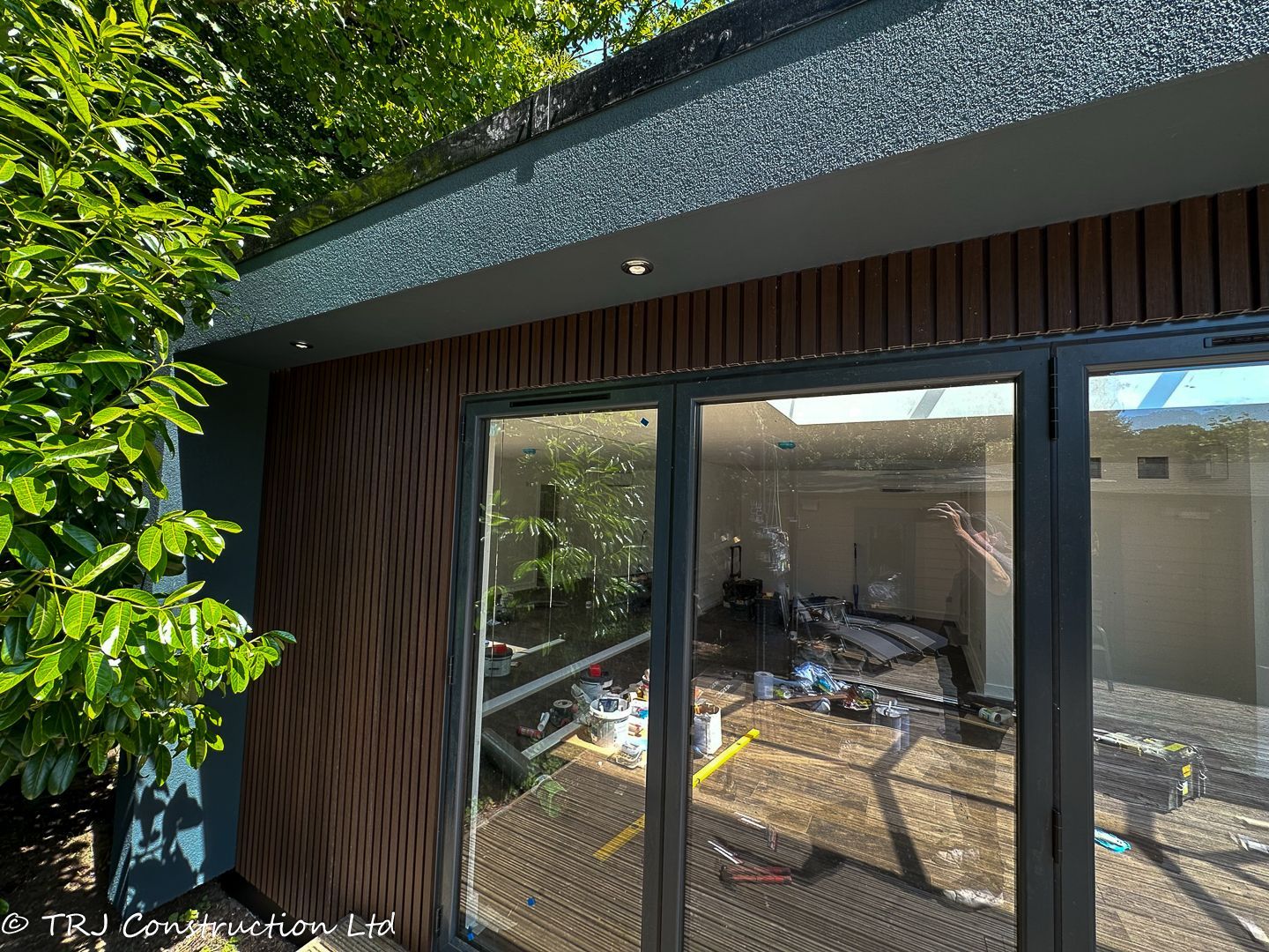 Annexe; garden room; granny annexe; gym; gym garden room; home gym; own gym; own sauna; personal gym room; sauna garden room; sauna room; sip panels; trj construction ltd;