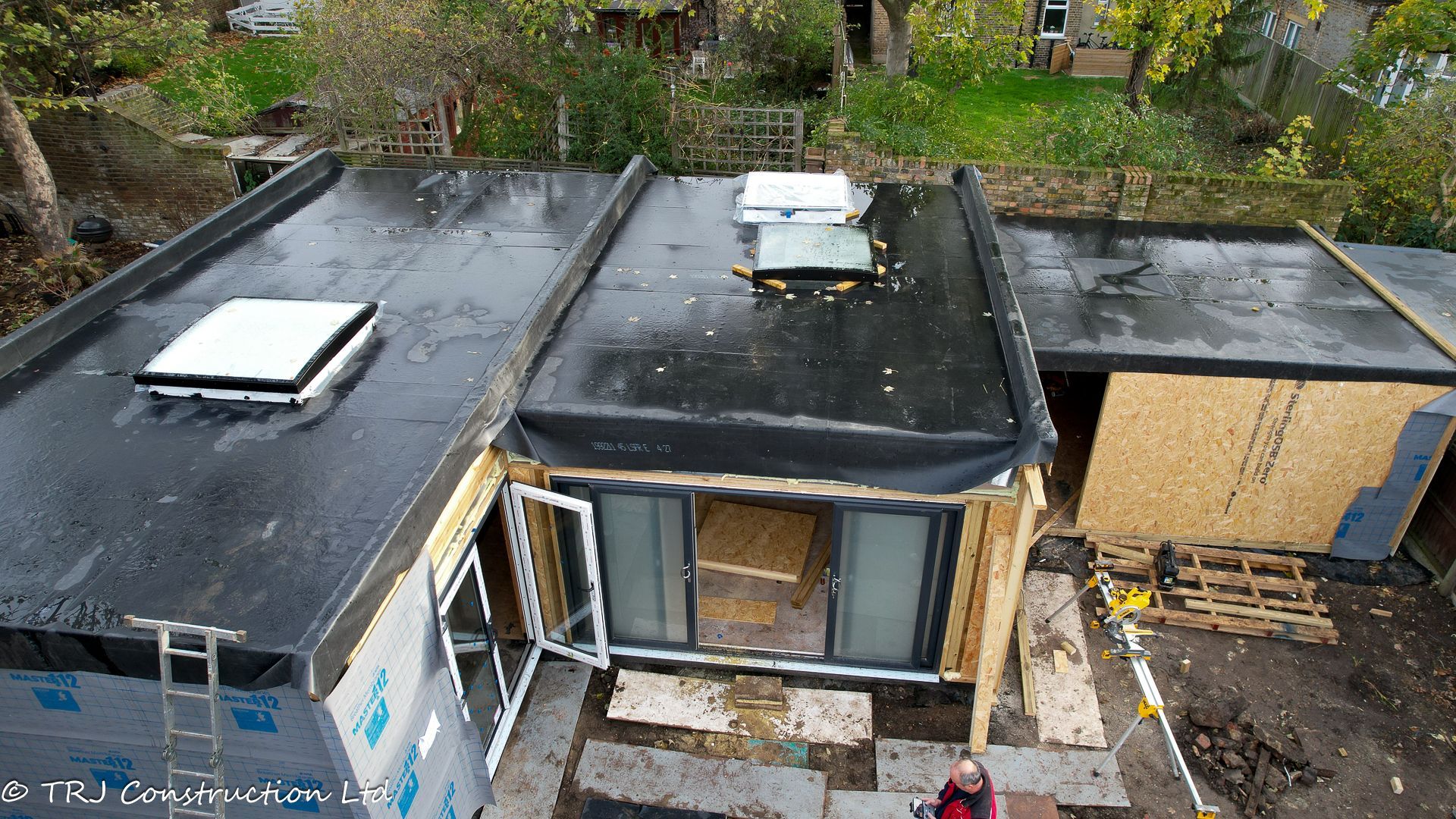 art studio with sip panels