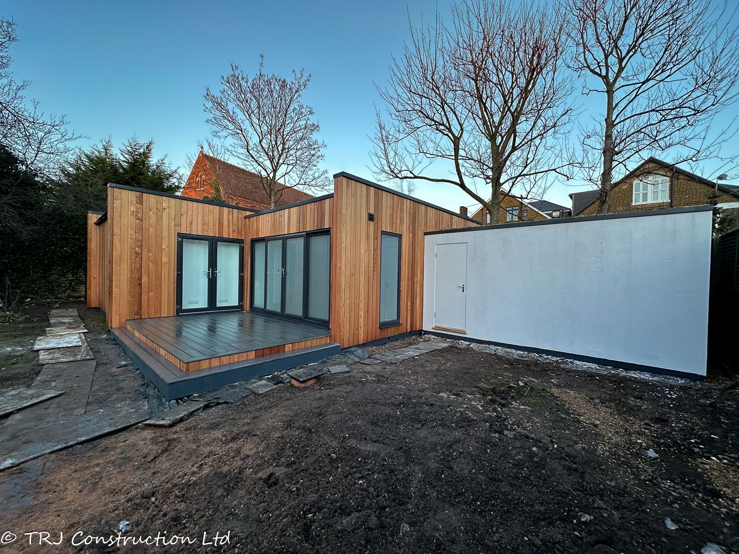 art studio with sip panels