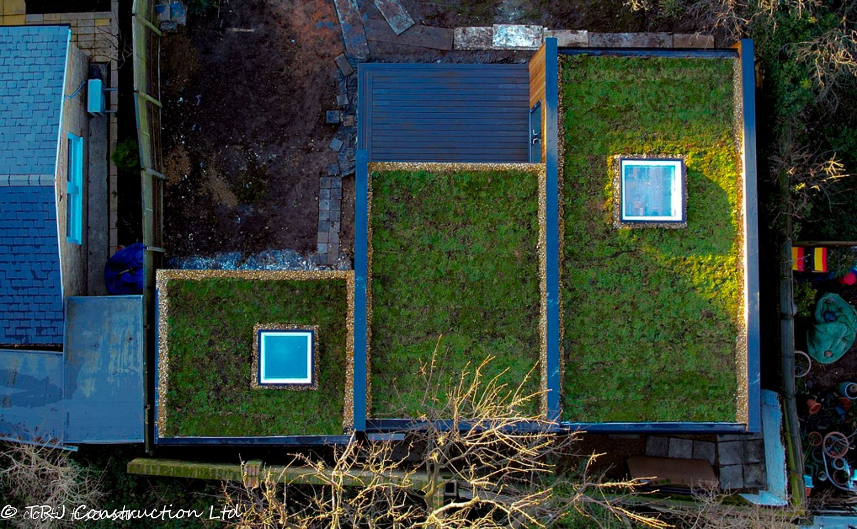 art studio with sip panels