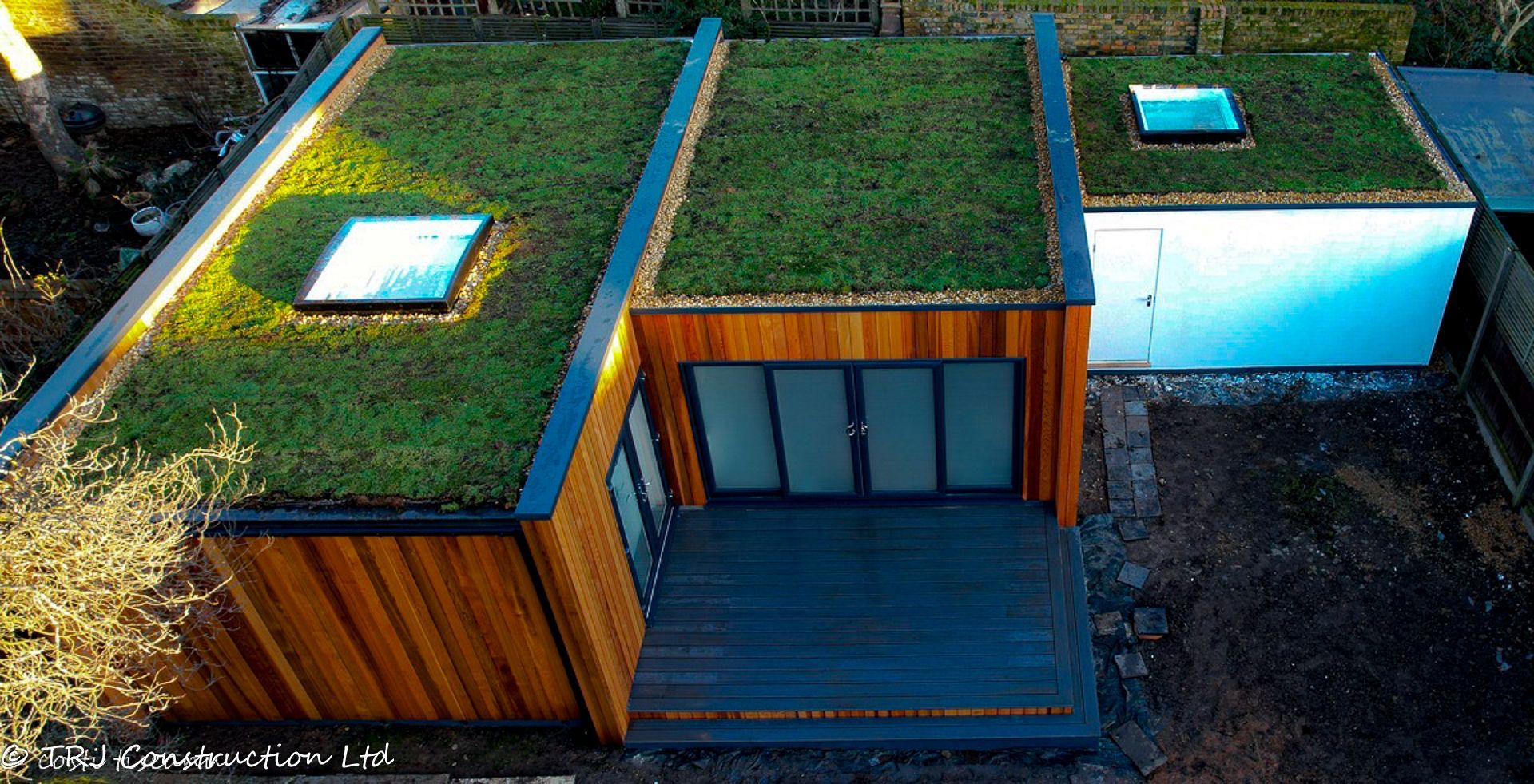 art studio with sip panels