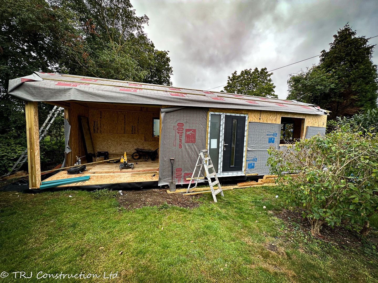 NEW; garden rooms; granny annexe; sip panels; Annexe; trj construction ltd;