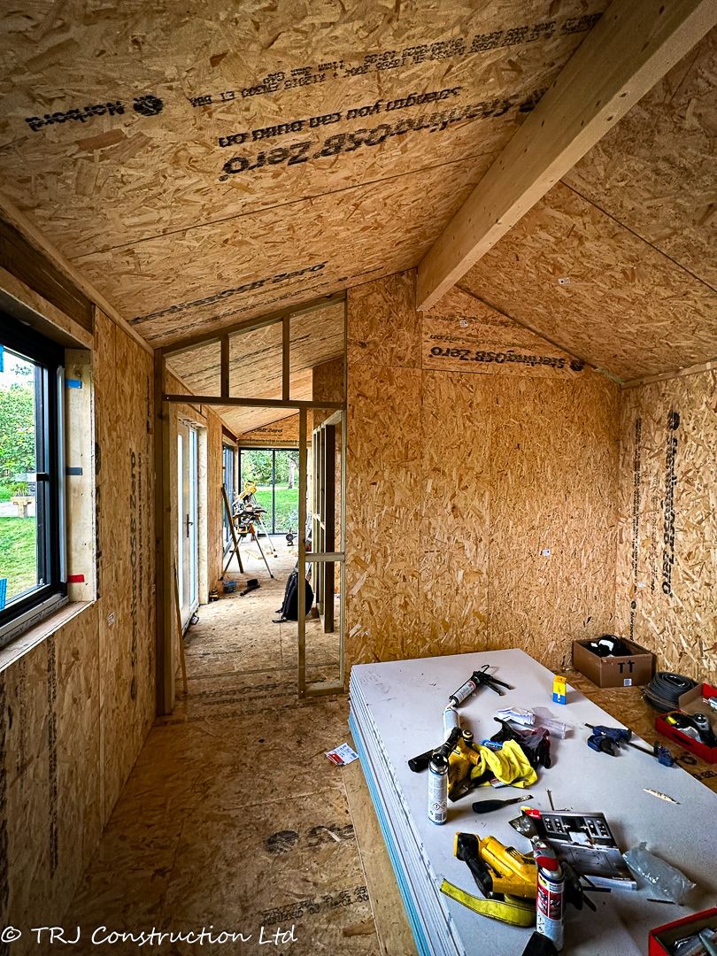 NEW; garden rooms; granny annexe; sip panels; Annexe; trj construction ltd;