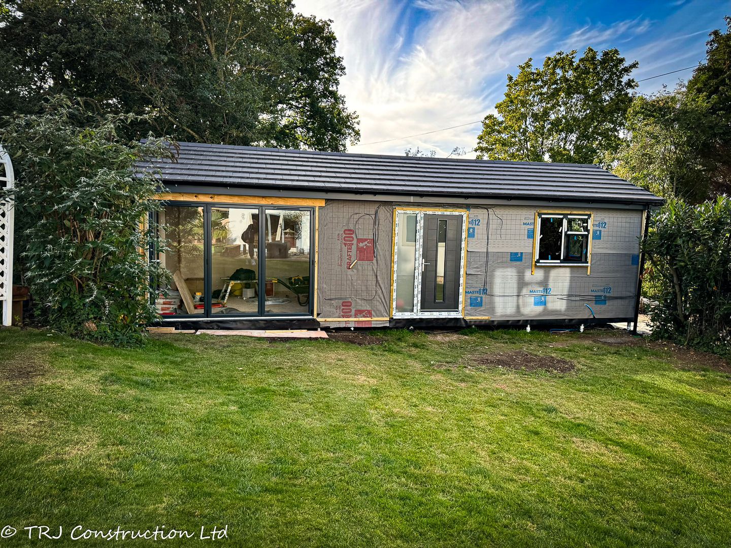 NEW; garden rooms; granny annexe; sip panels; Annexe; trj construction ltd;