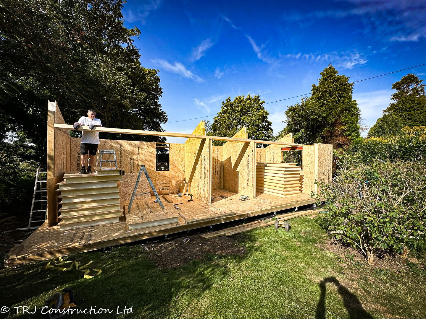 NEW; garden rooms; granny annexe; sip panels; Annexe; trj construction ltd;