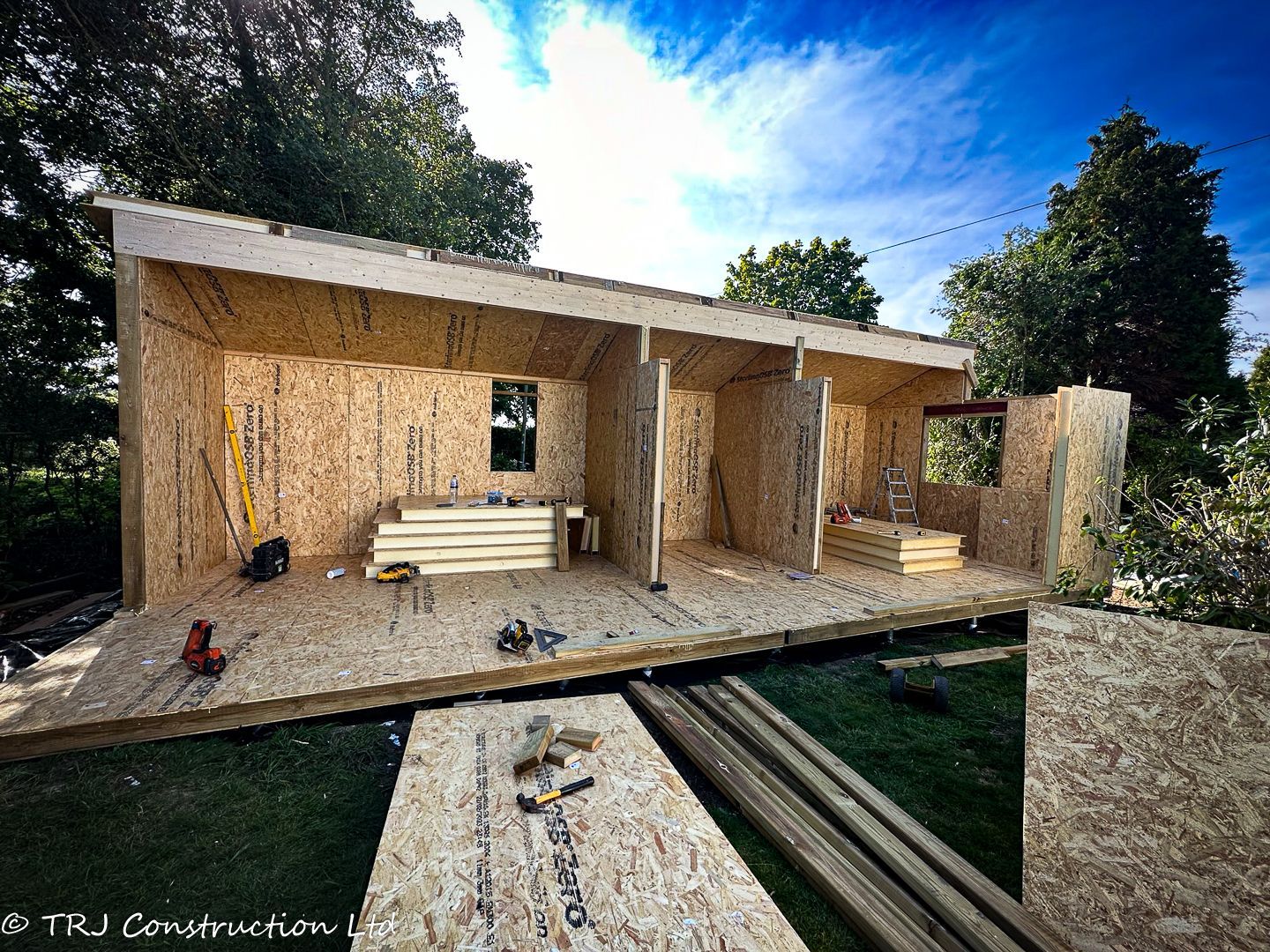 NEW; garden rooms; granny annexe; sip panels; Annexe; trj construction ltd;