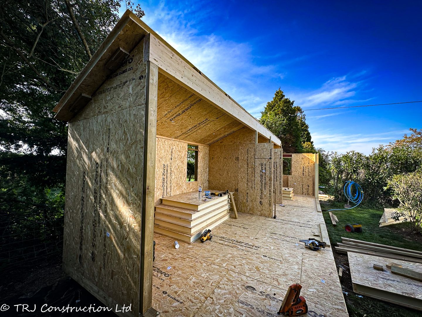 NEW; garden rooms; granny annexe; sip panels; Annexe; trj construction ltd;