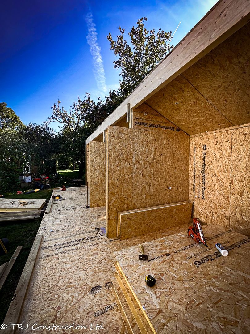 NEW; garden rooms; granny annexe; sip panels; Annexe; trj construction ltd;