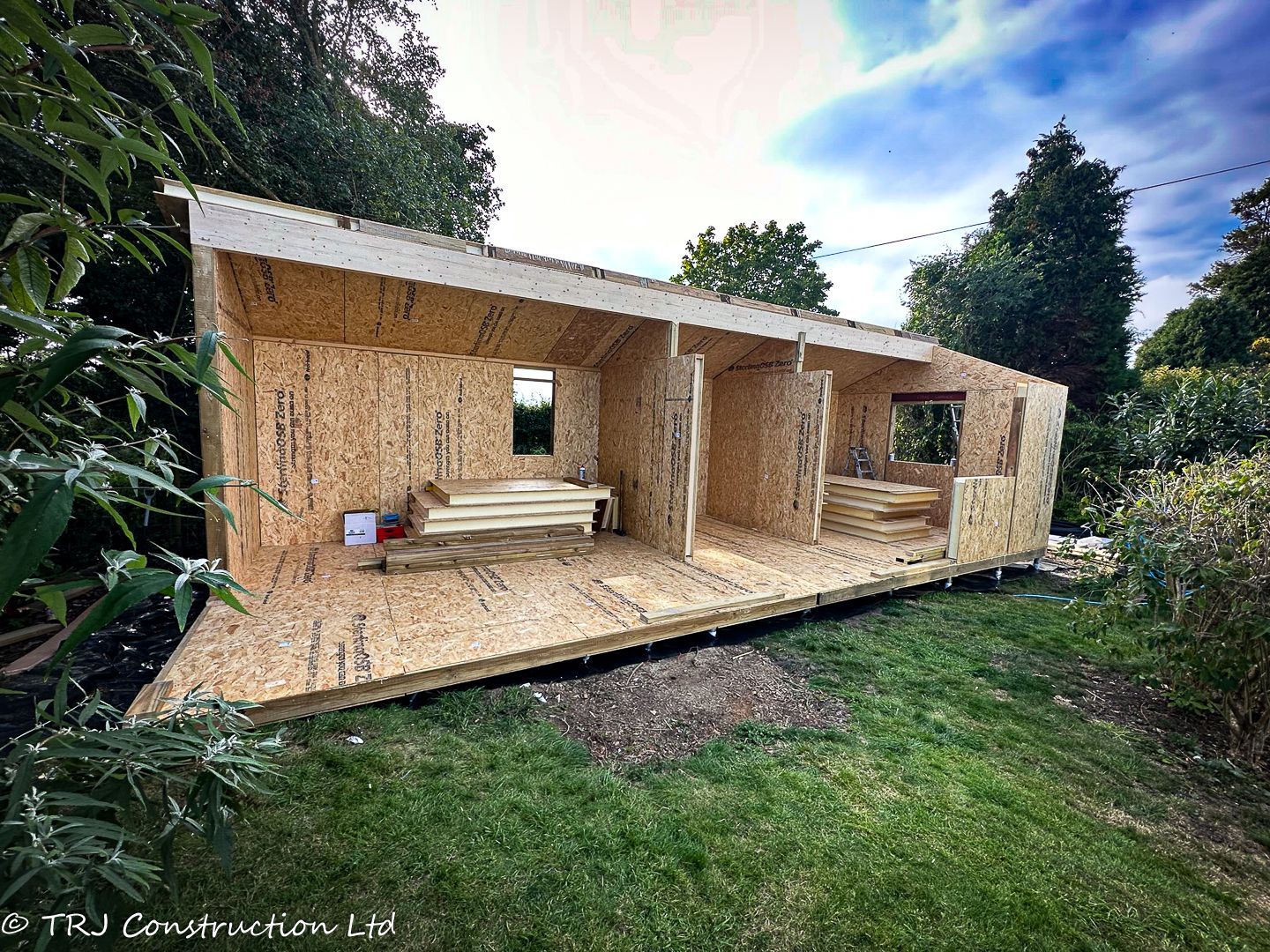 NEW; garden rooms; granny annexe; sip panels; Annexe; trj construction ltd;