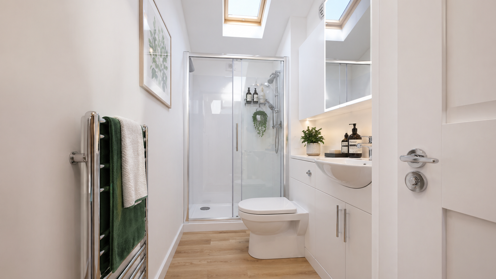 granny annexe Hertfordshire bathroom