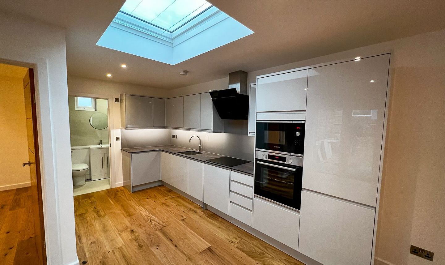 inside of granny annexe