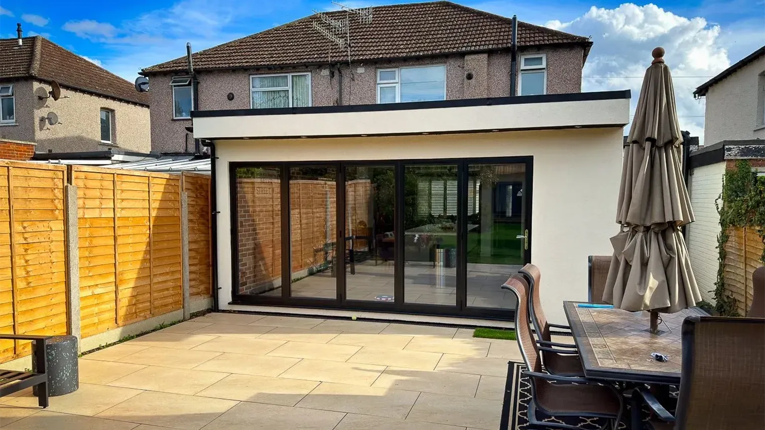 house extension using sip panels