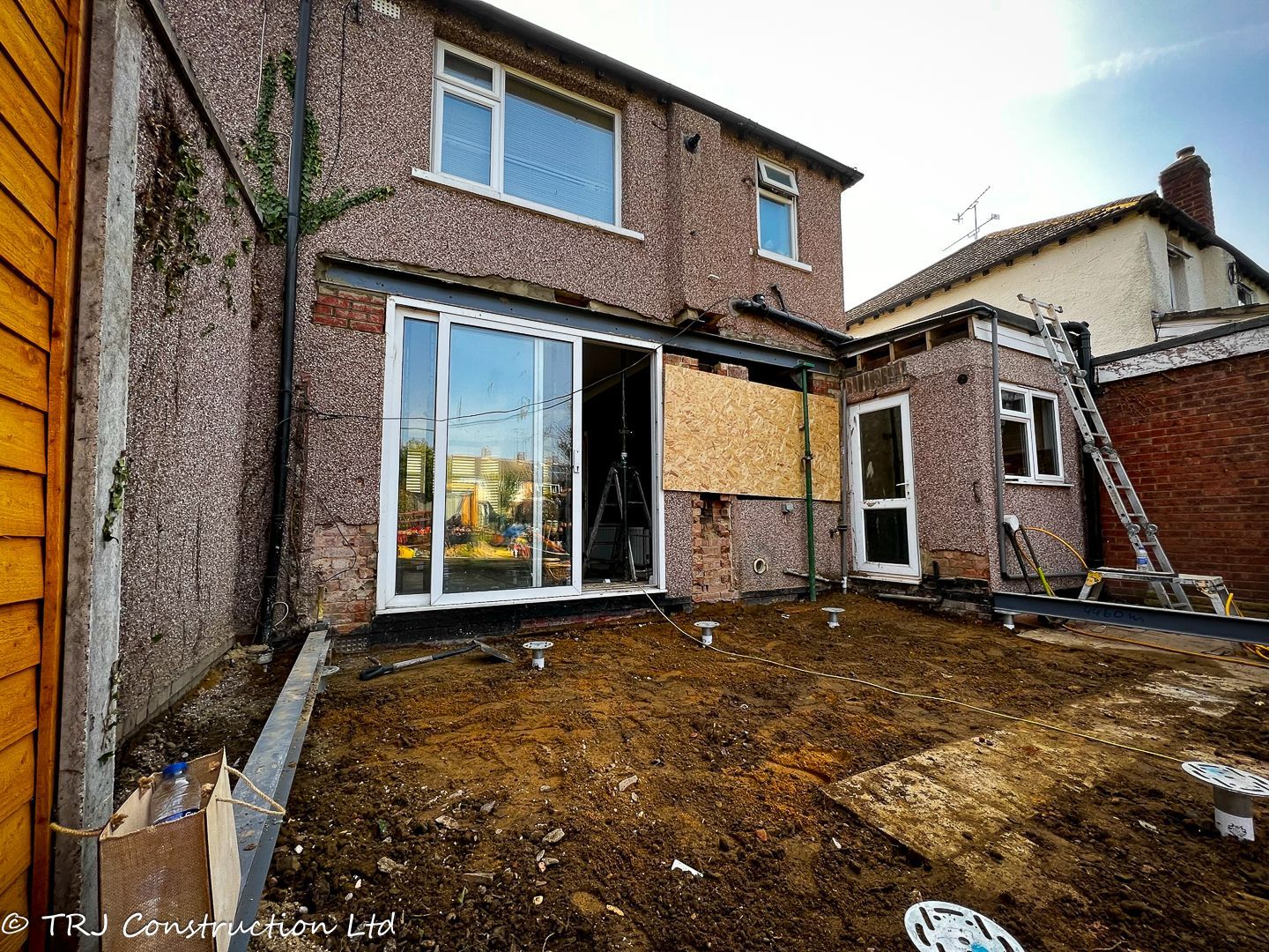 Annexe; garden room; garden rooms; granny annexe; gym garden room; home extension; personal gym room; sip house; sip panels; trj construction ltd;