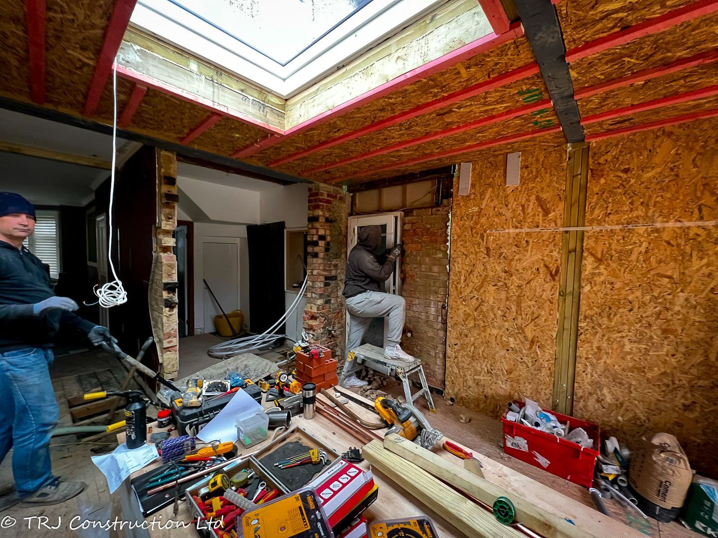 Annexe; garden room; garden rooms; granny annexe; gym garden room; home extension; personal gym room; sip house; sip panels; trj construction ltd;