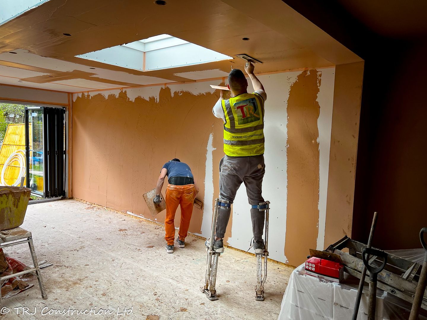 Annexe; garden room; garden rooms; granny annexe; gym garden room; home extension; personal gym room; sip house; sip panels; trj construction ltd;