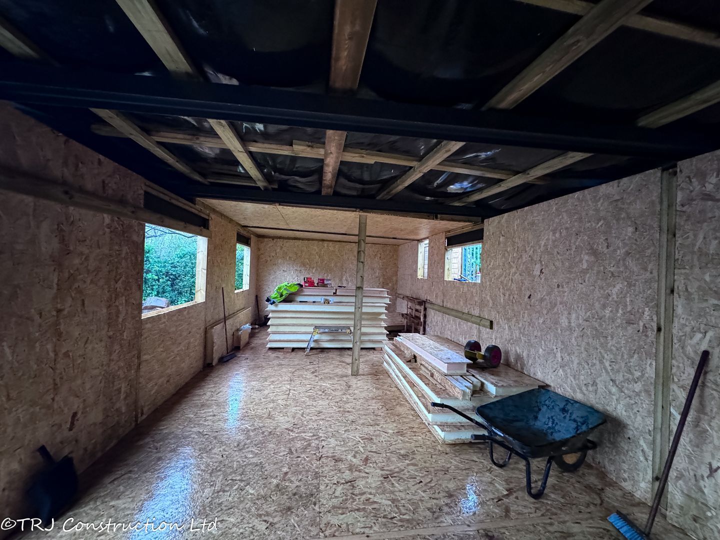 SIP panels for granny annexe