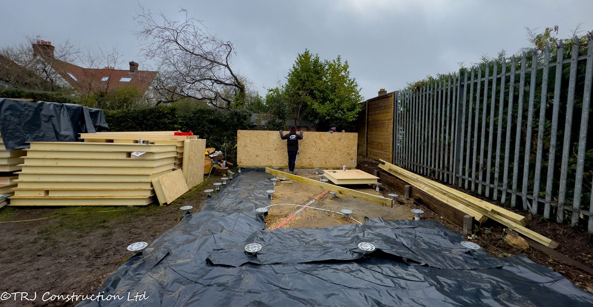 SIP panel home with eco-friendly features