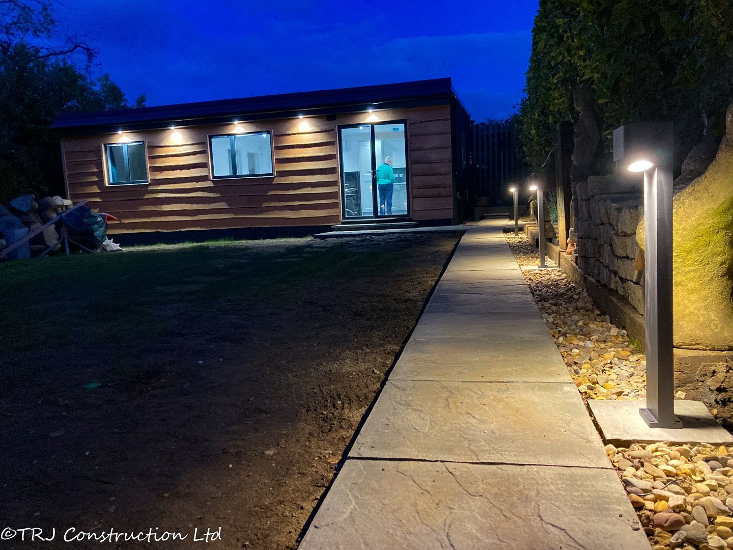 Granny Annexe during night