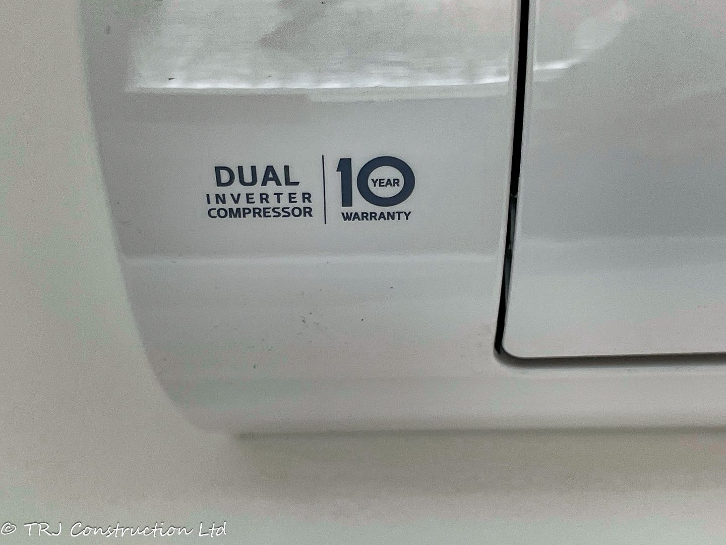 Quiet and powerful air conditioning unit fitted in a modern apartment.