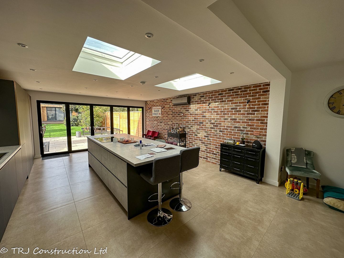 Kitchen built by TRJ Construction