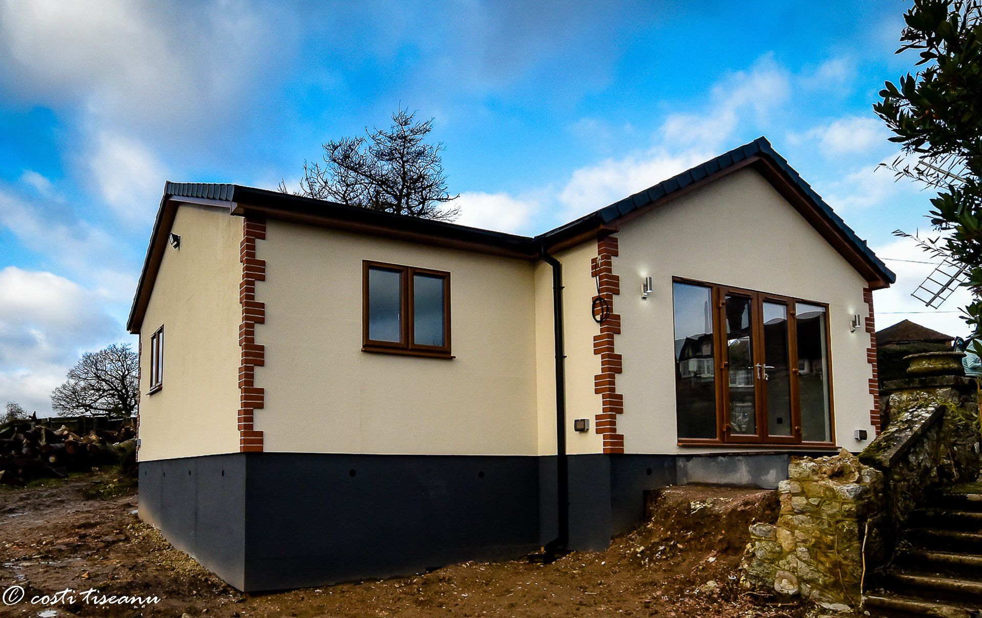 Affordable granny annexe in garden setting