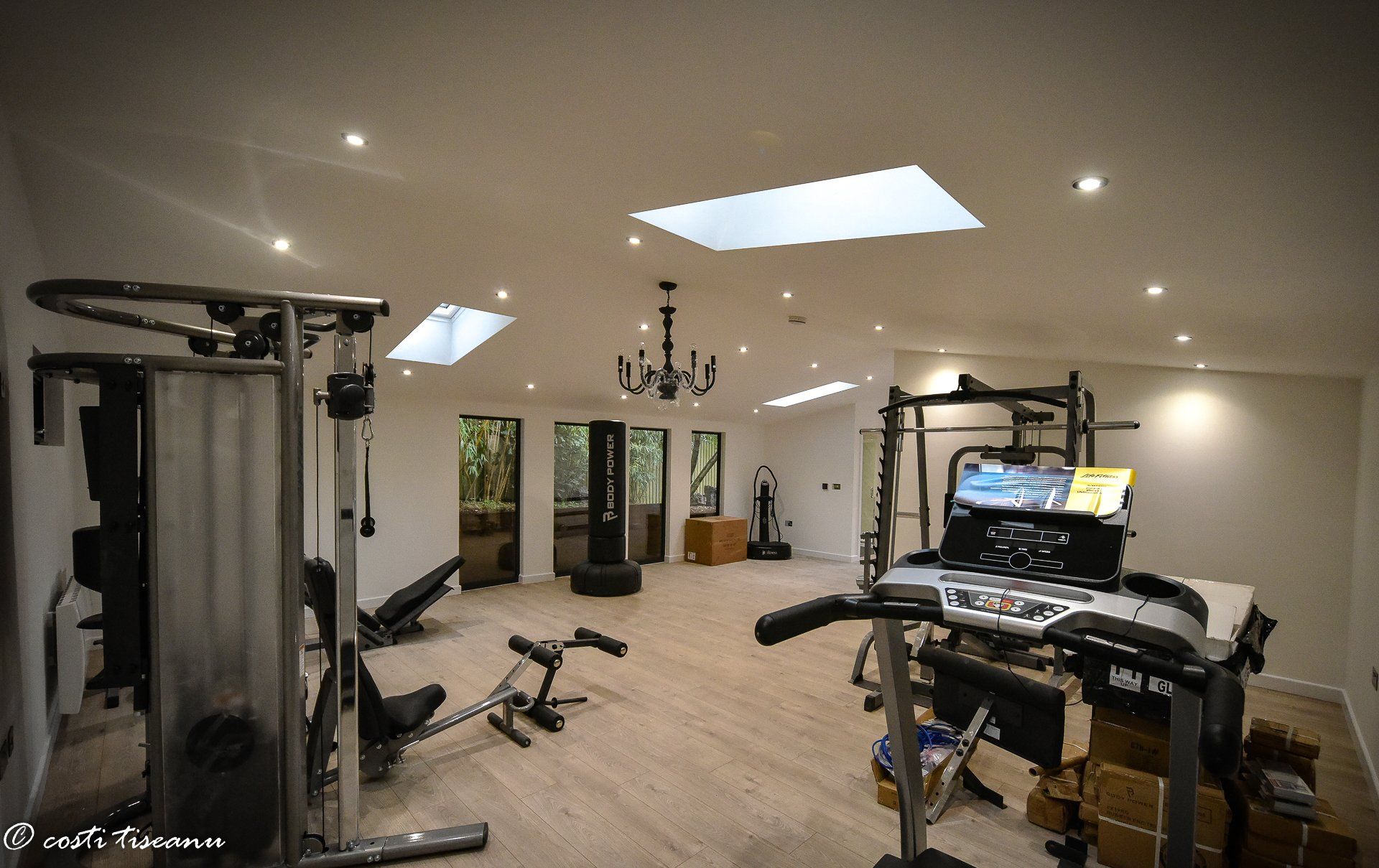 garden building used as gym