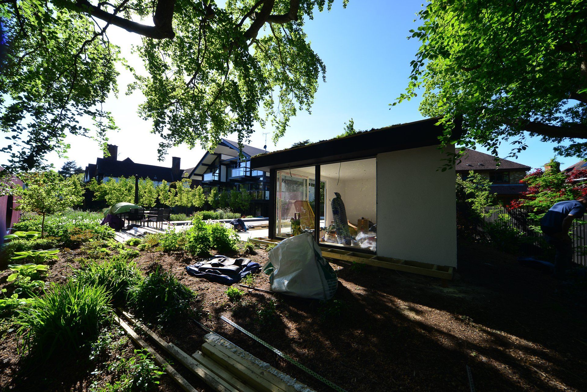 bespoke garden gym by TRJ Construction