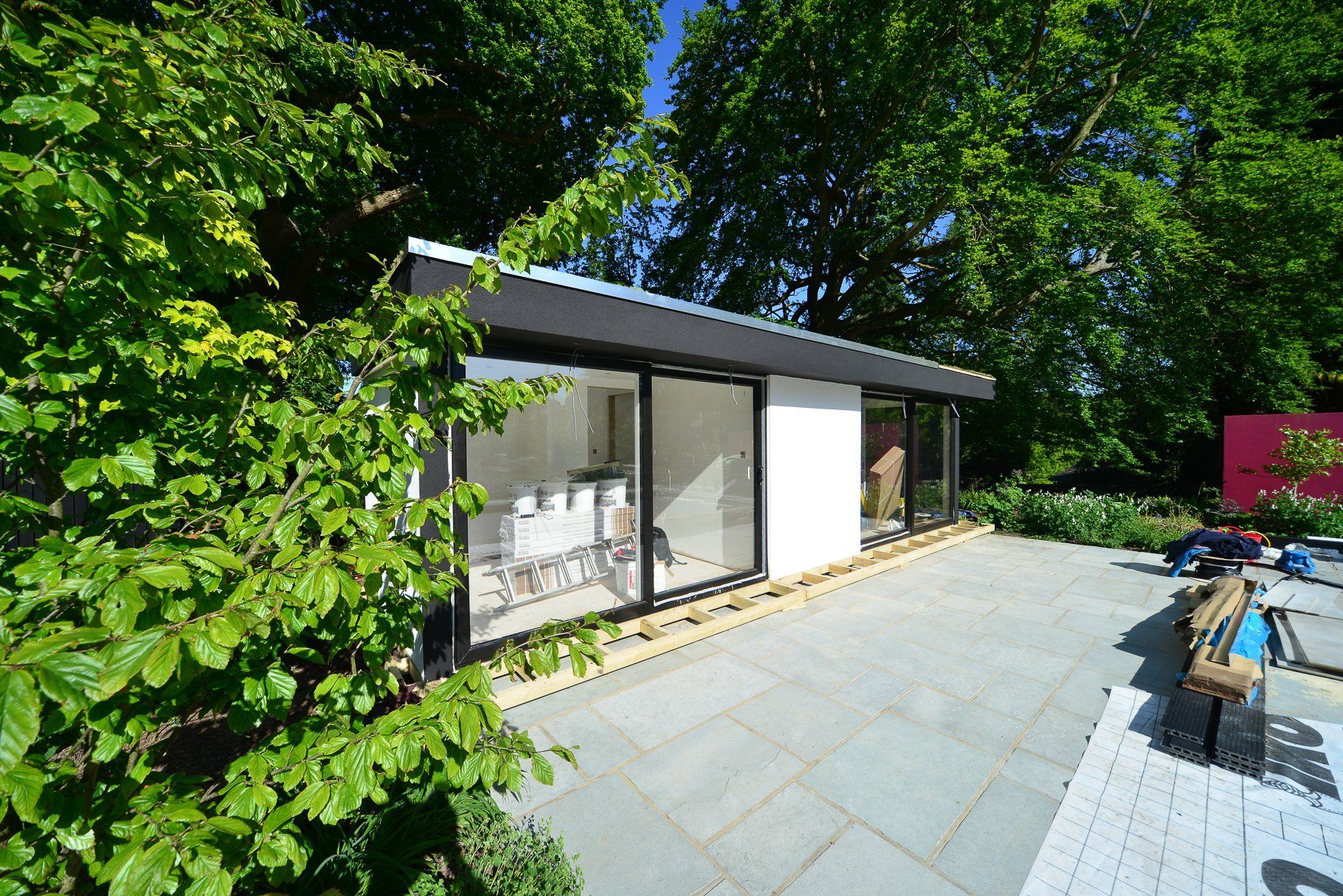 bespoke garden gym by TRJ Construction