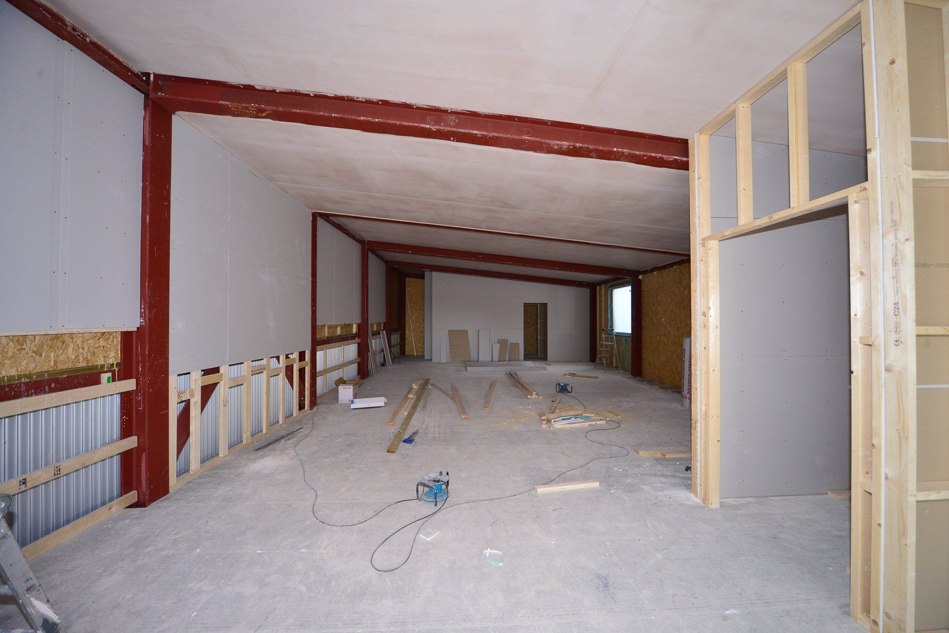 Commercial SIP building built by TRJ Construction Ltd